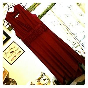 Evan Picone Designer Red Ladies size 14 dress